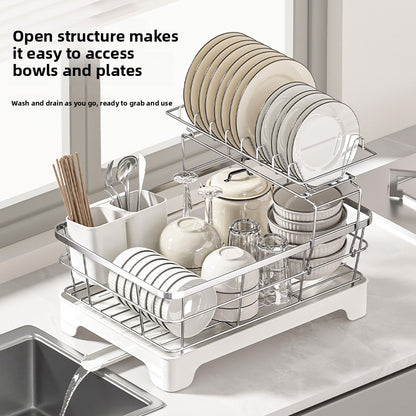 Draining dish rack