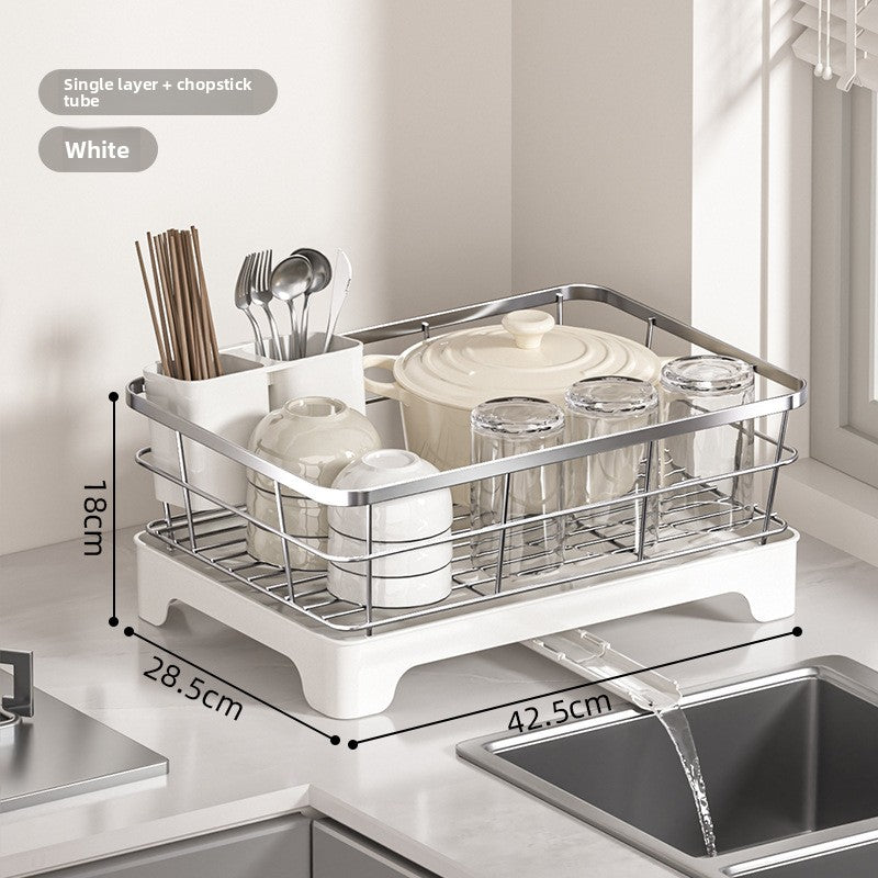 Draining dish rack