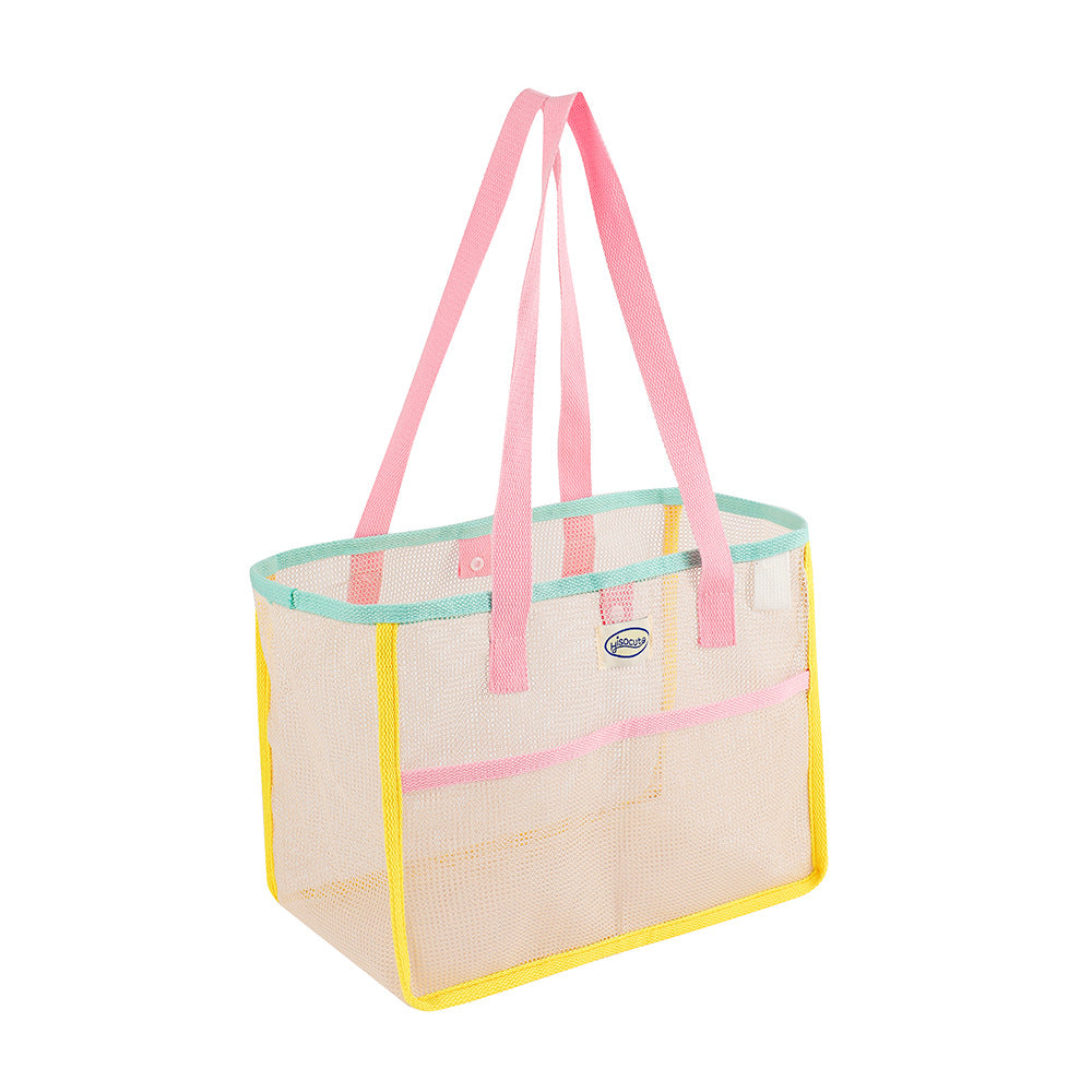 Draining Mesh Beach Tote Bag