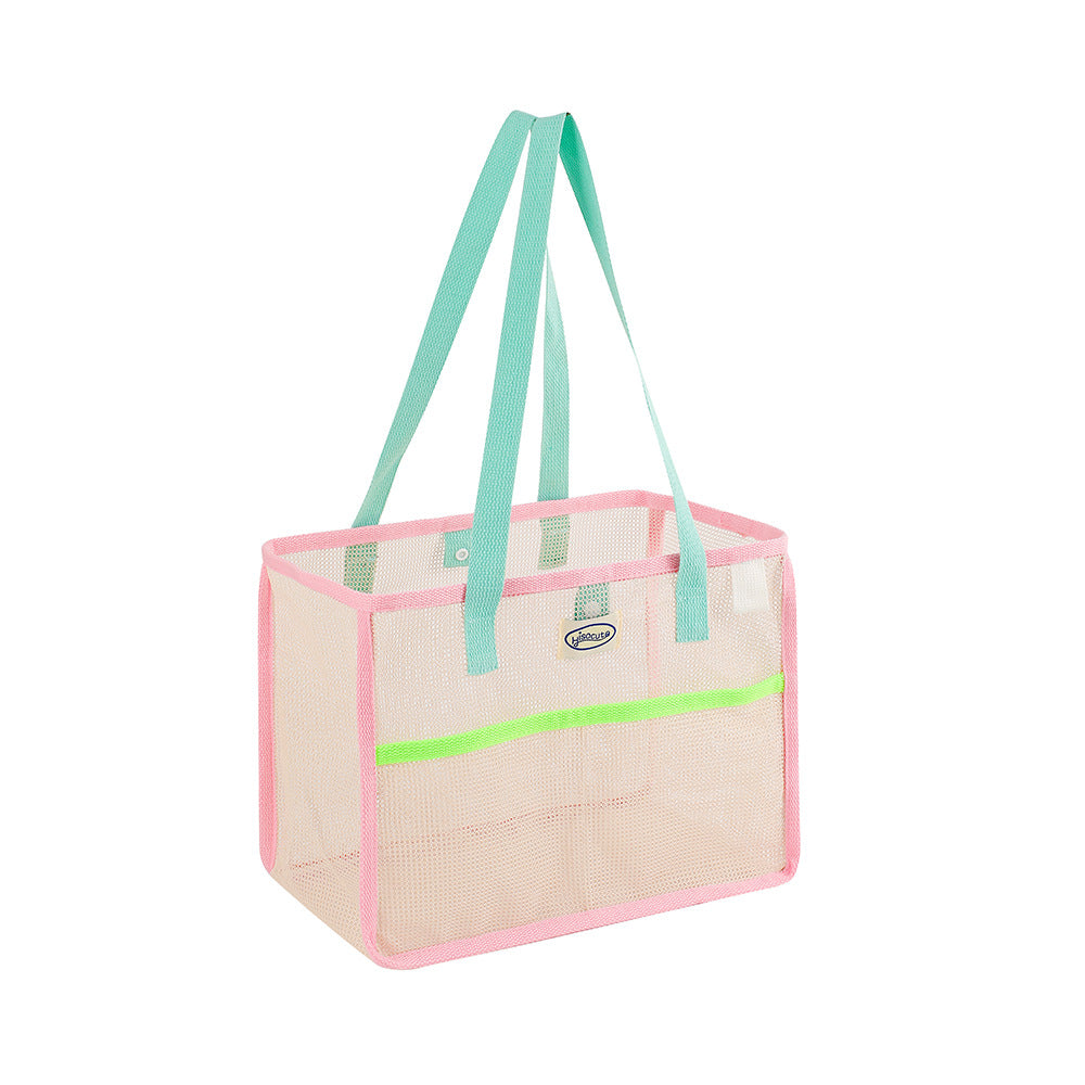 Draining Mesh Beach Tote Bag