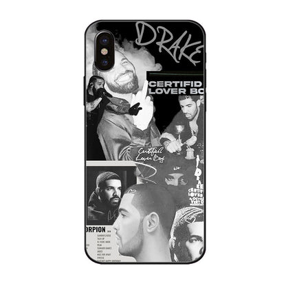 Drake Graphic Glass Phone Case