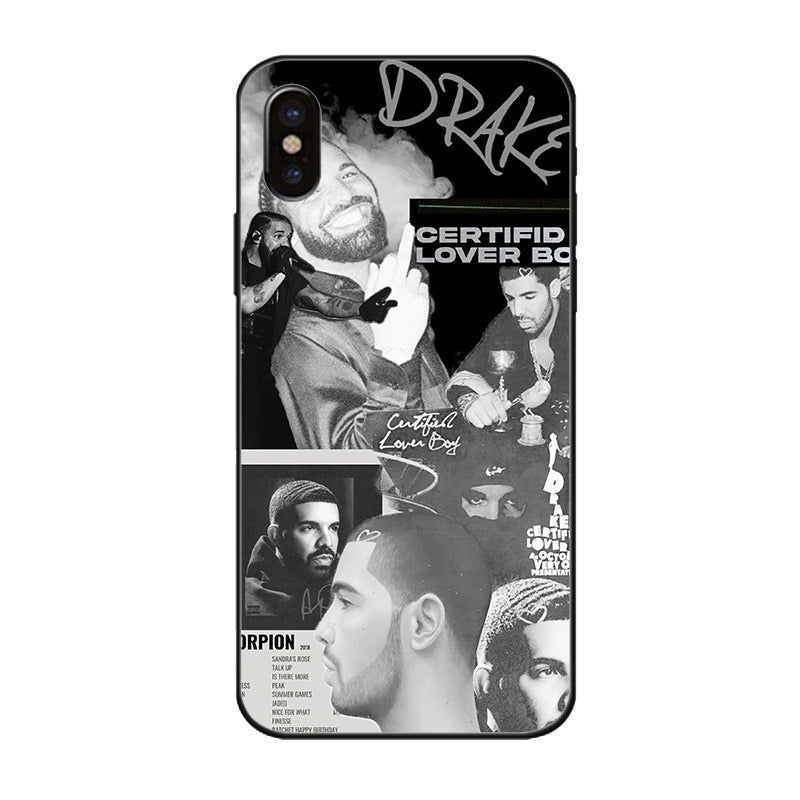 Drake Graphic Glass Phone Case