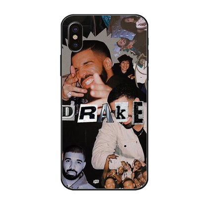 Drake Graphic Glass Phone Case