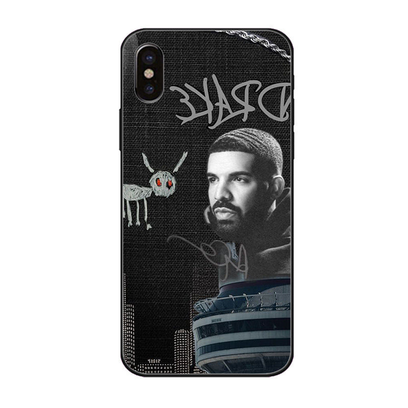 Drake Rapper Design Silicone Phone Case