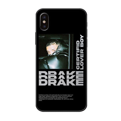 Drake Rapper Design Silicone Phone Case