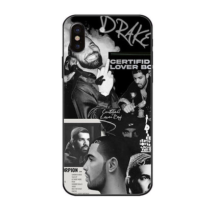 Drake Rapper Design Silicone Phone Case