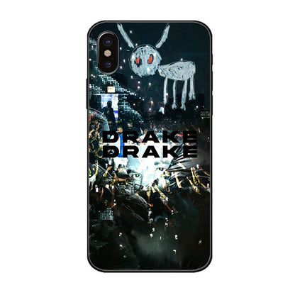 Drake Rapper Design Silicone Phone Case