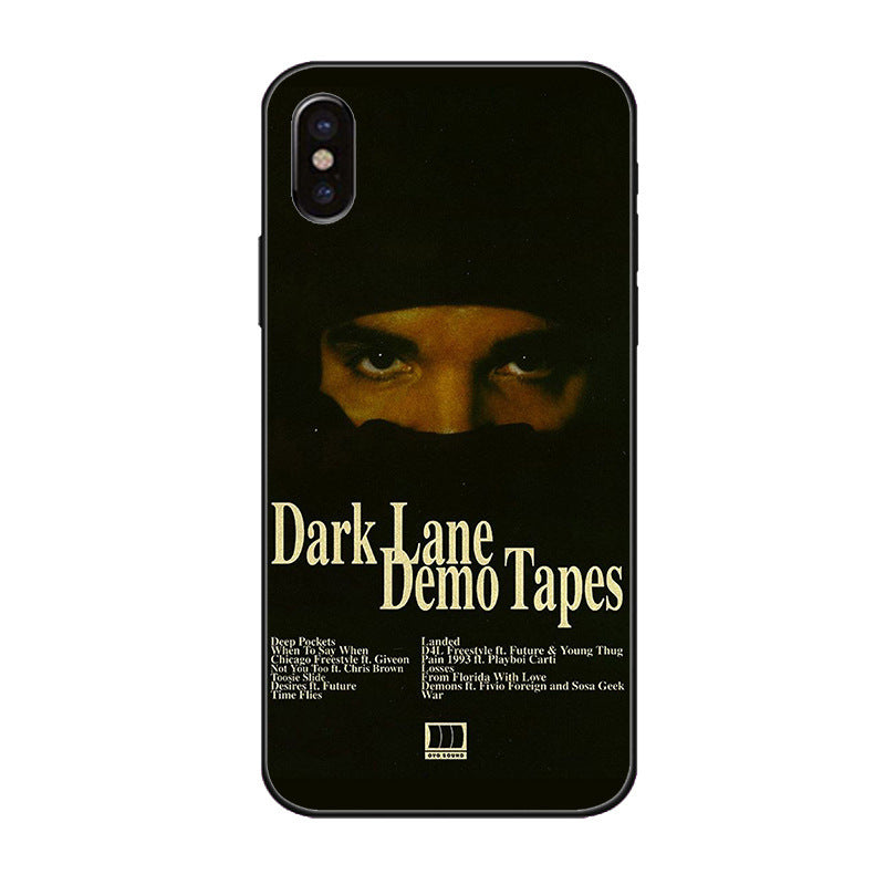 Drake Rapper Design Silicone Phone Case