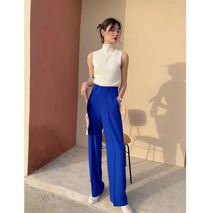 Drapeable dress pants