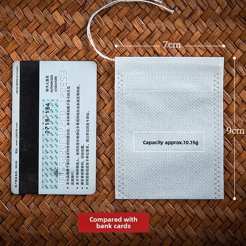 draw line non-woven disposable tea bag Chinese medicine bag decocting bag coffee filter bag tea bag tea bag