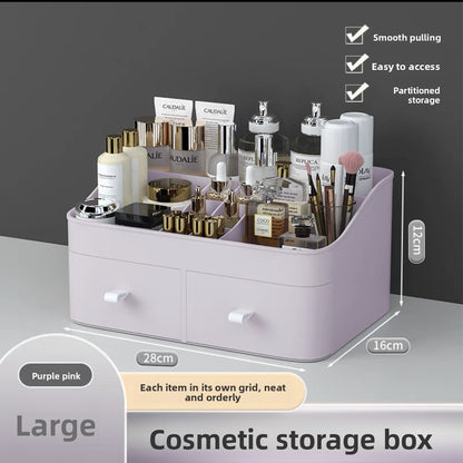 Drawer Cosmetic Organizer Desktop Storage Box