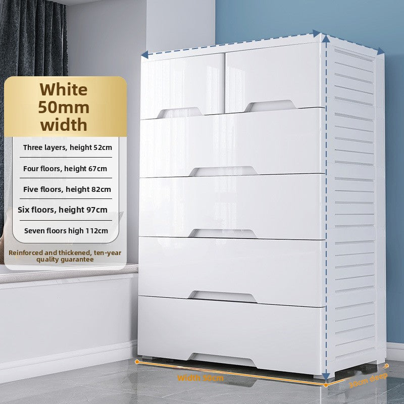 Drawer-style storage cabinet