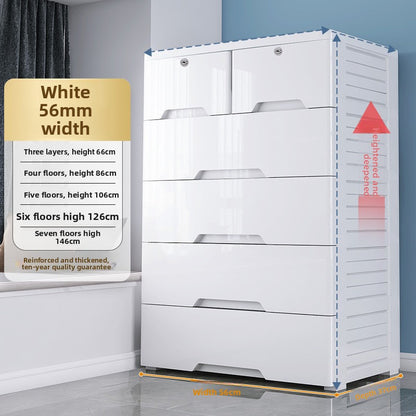 Drawer-style storage cabinet