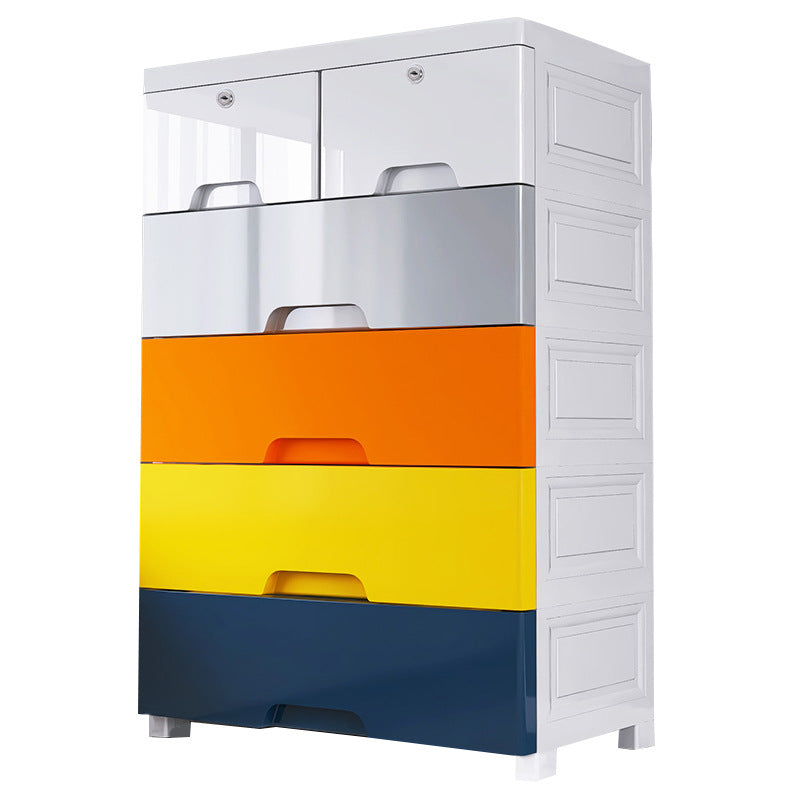 Drawer-style storage cabinet