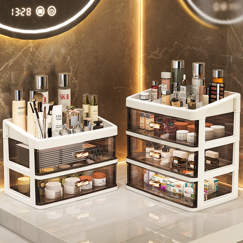 Drawer-Type Cosmetic Organizer Box