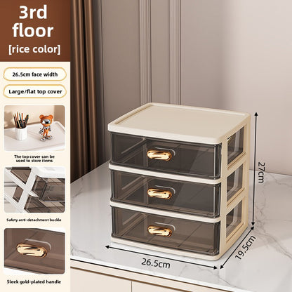 Drawer-Type Cosmetic Organizer Box