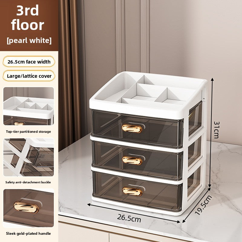 Drawer-Type Cosmetic Organizer Box