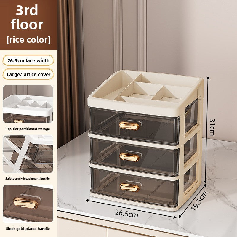 Drawer-Type Cosmetic Organizer Box