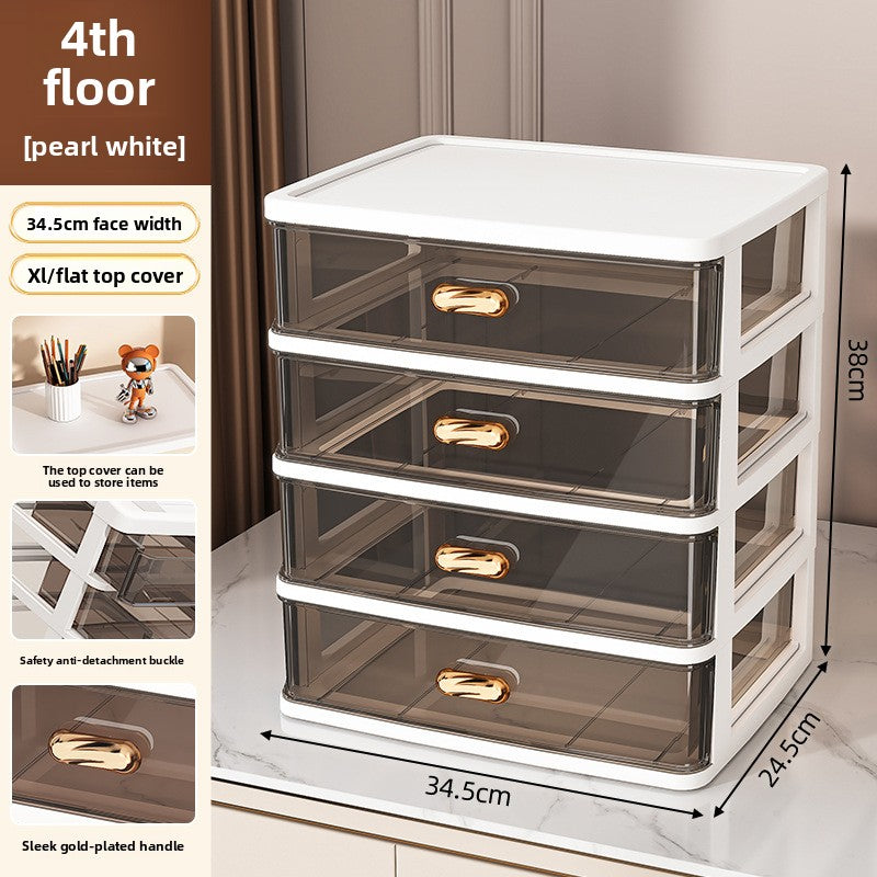 Drawer-Type Cosmetic Organizer Box