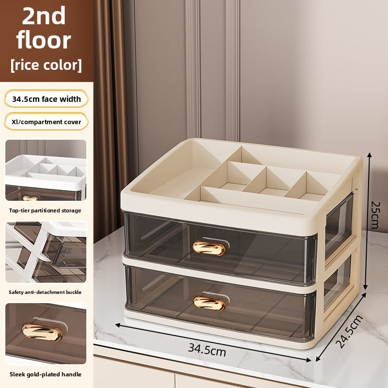 Drawer-Type Cosmetic Organizer Box
