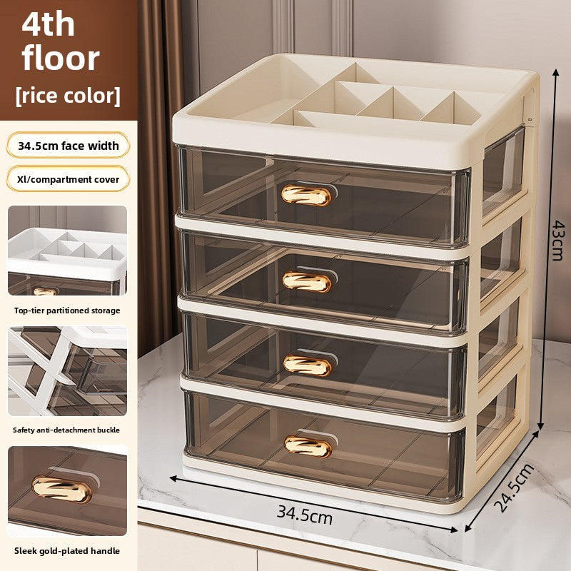 Drawer-Type Cosmetic Organizer Box