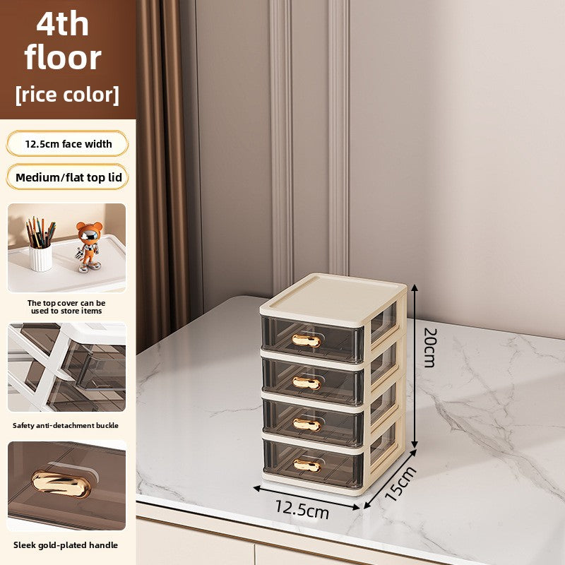 Drawer-Type Cosmetic Organizer Box