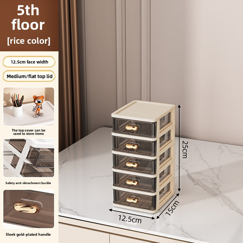 Drawer-Type Cosmetic Organizer Box