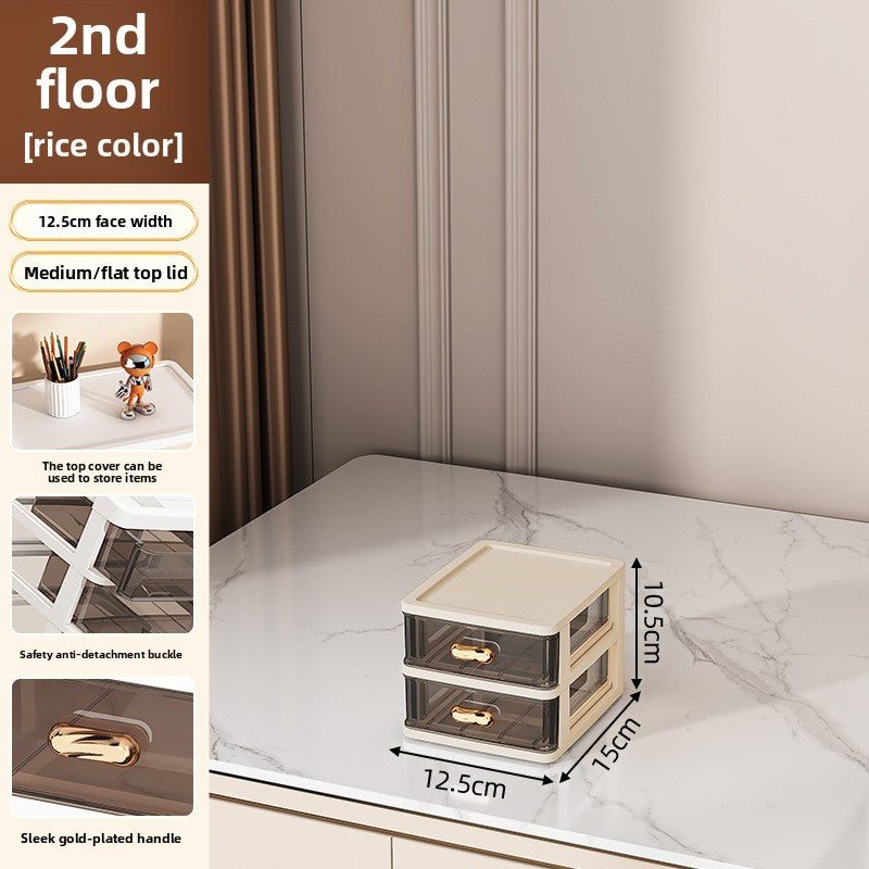 Drawer-Type Cosmetic Organizer Box