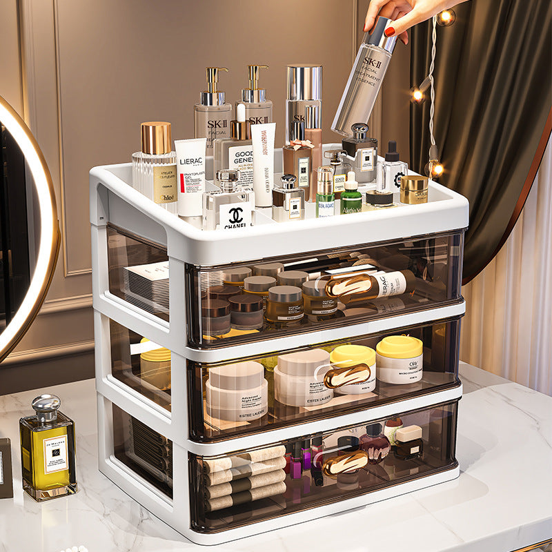 Drawer-Type Cosmetic Organizer Box