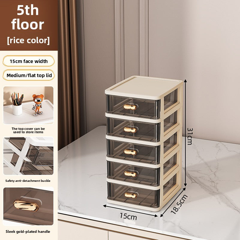 Drawer-Type Cosmetic Organizer Box