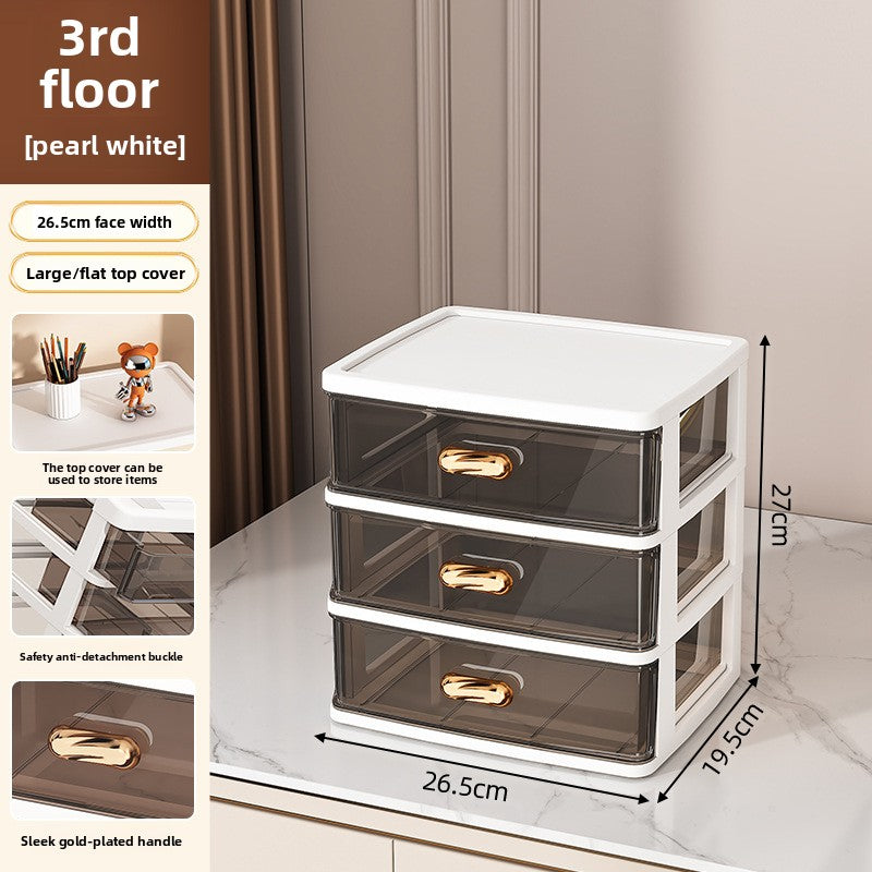 Drawer-Type Cosmetic Organizer Box
