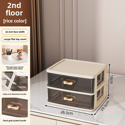 Drawer-Type Cosmetic Organizer Box