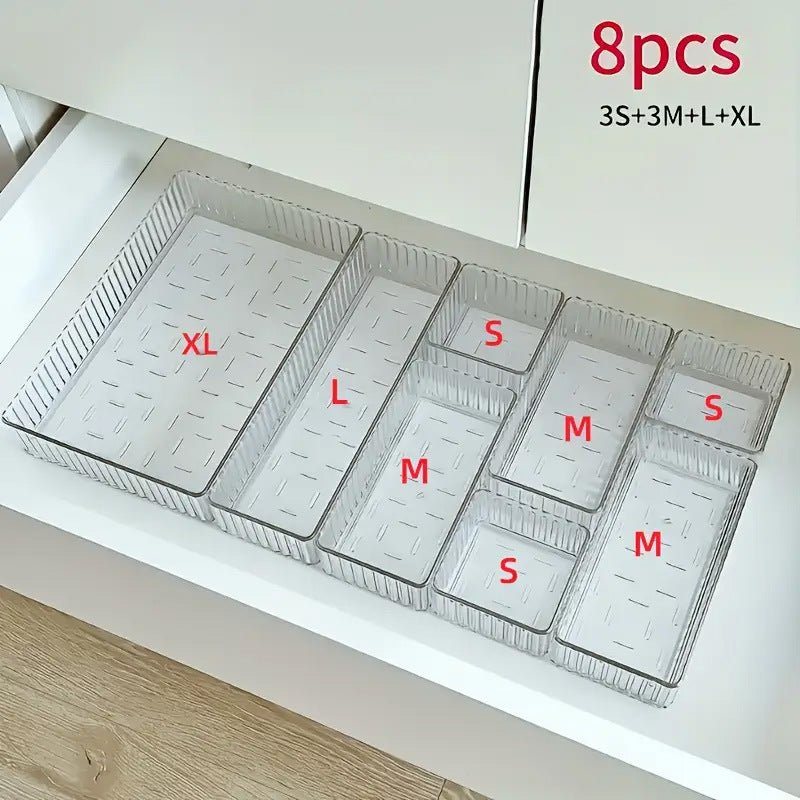 Drawer-Type Desktop Organizer Box