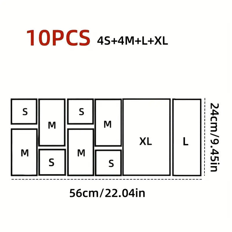 Drawer-Type Desktop Organizer Box