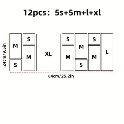 Drawer-Type Desktop Organizer Box