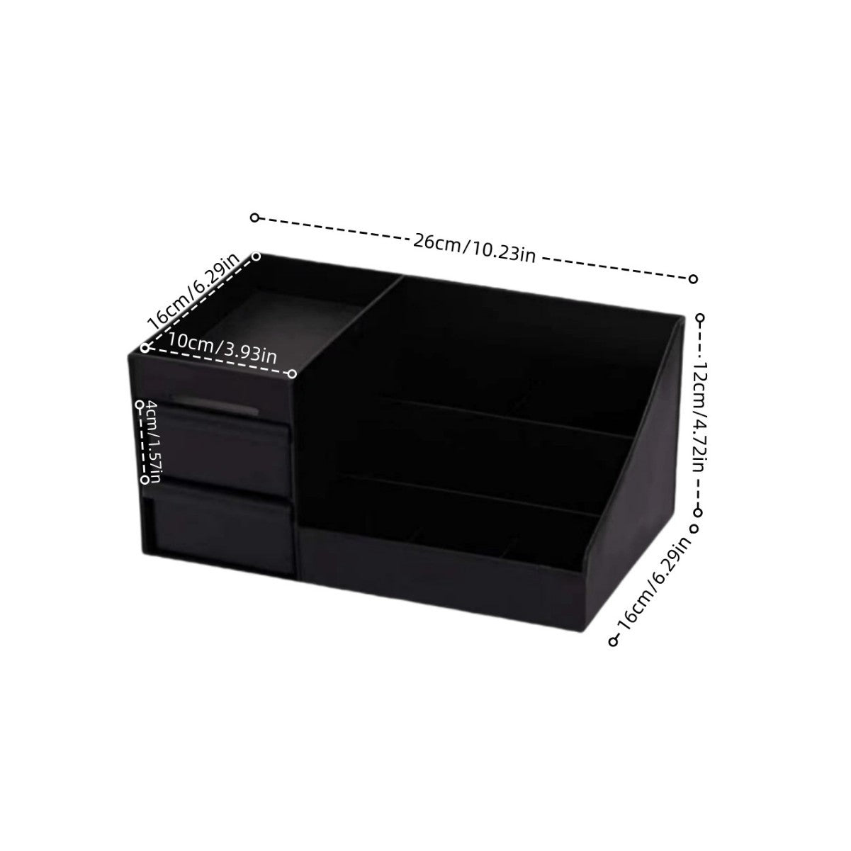 Drawer-Type Makeup Box, Dressing Table, Desktop Cosmetics Storage Box,
