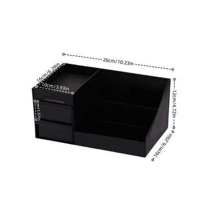 Drawer-Type Makeup Box, Dressing Table, Desktop Cosmetics Storage Box,