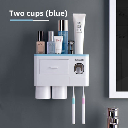 Drawer-Type Toothbrush Organizer