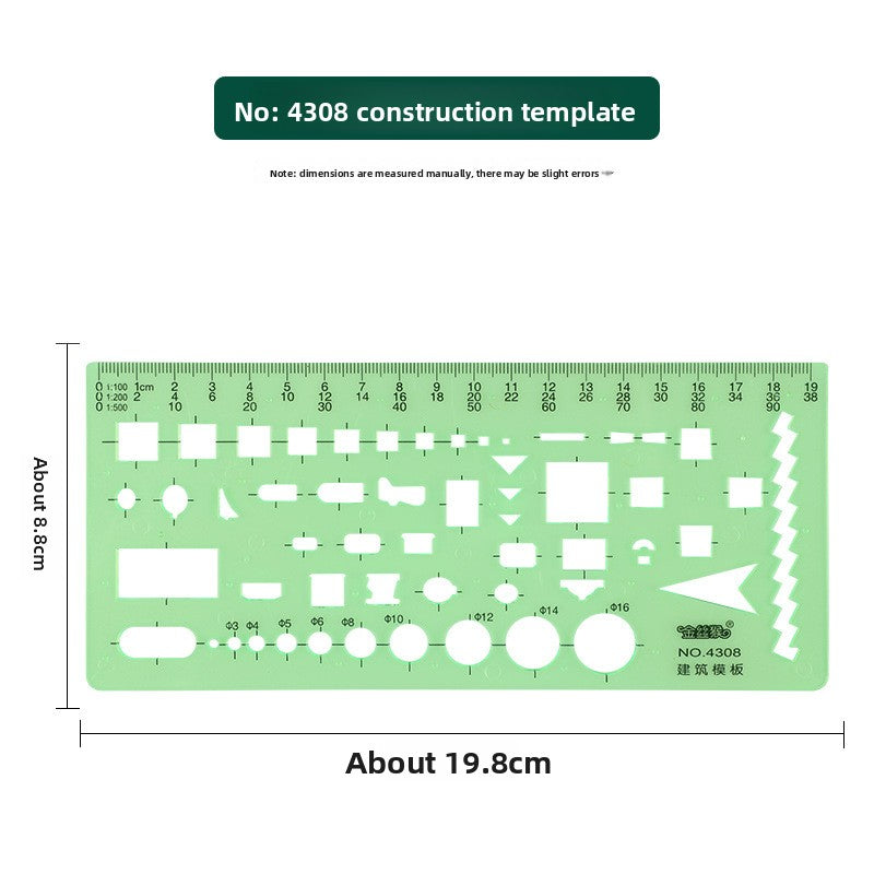Drawing Template Ruler