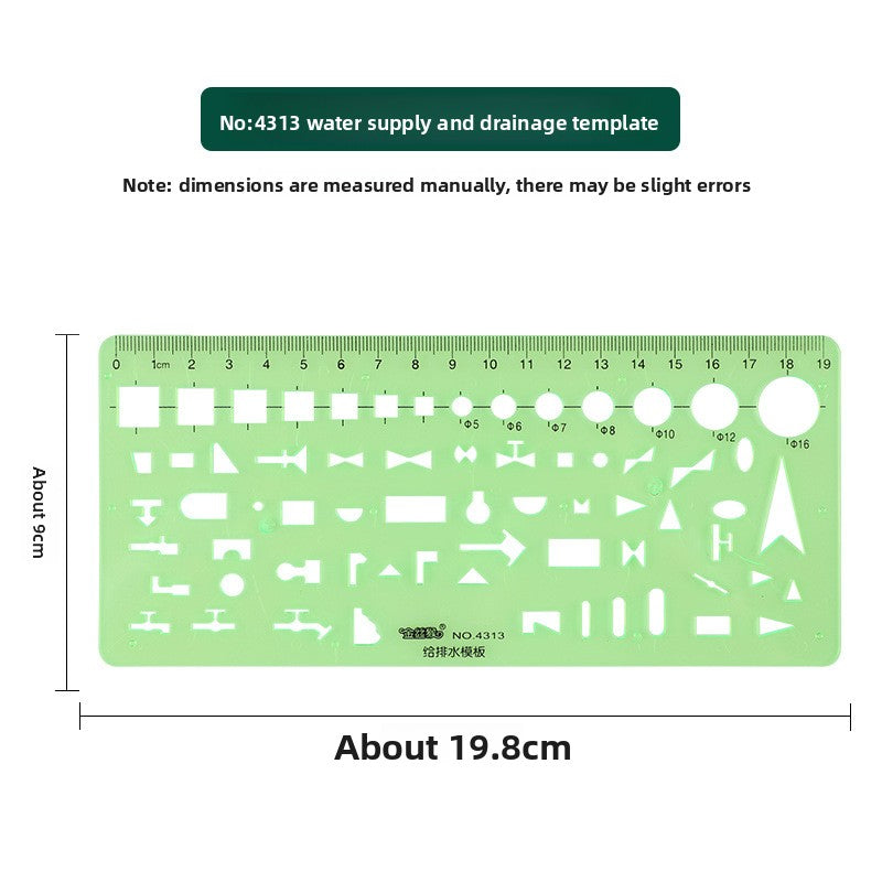 Drawing Template Ruler