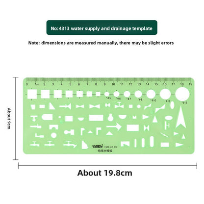 Drawing Template Ruler