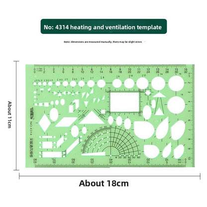 Drawing Template Ruler