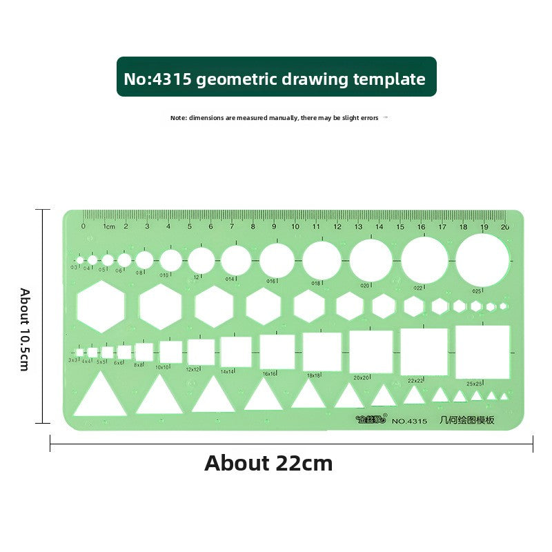 Drawing Template Ruler
