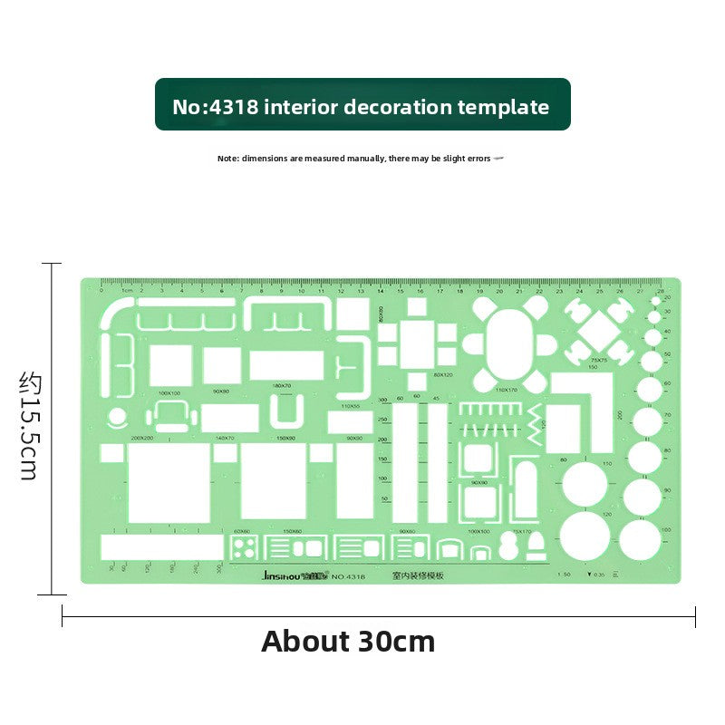 Drawing Template Ruler