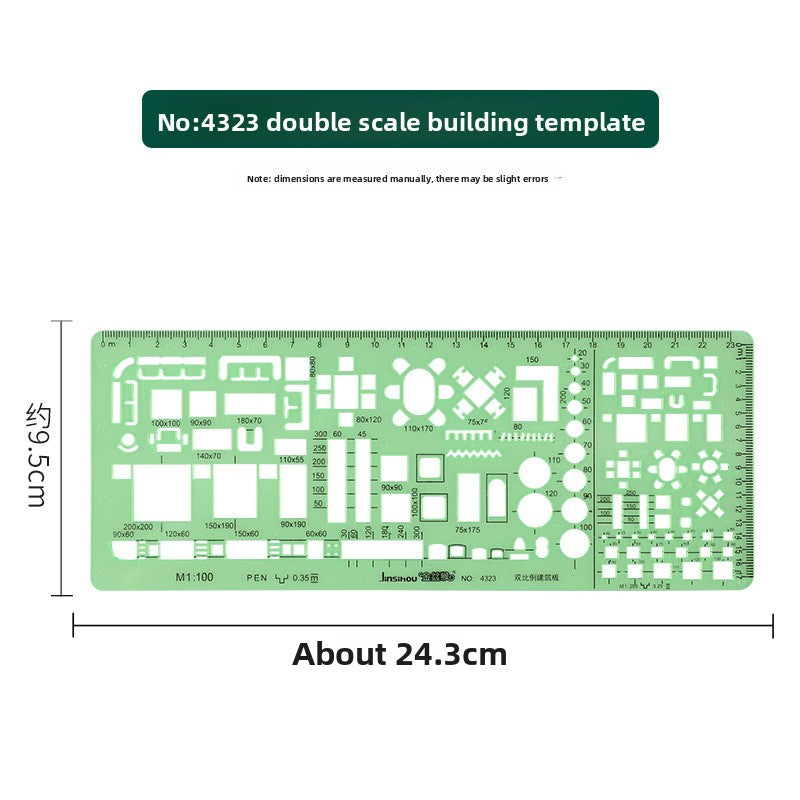 Drawing Template Ruler