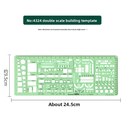 Drawing Template Ruler