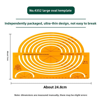 Drawing Template Ruler