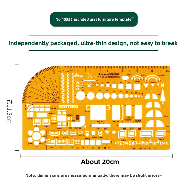 Drawing Template Ruler