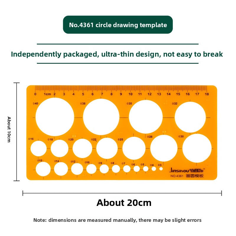 Drawing Template Ruler