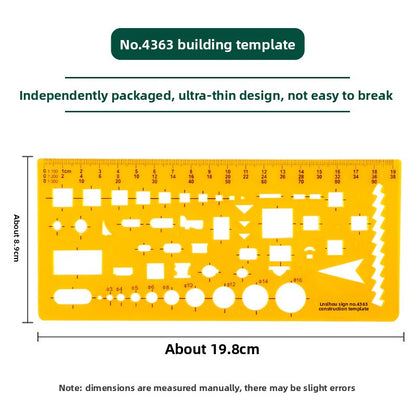 Drawing Template Ruler
